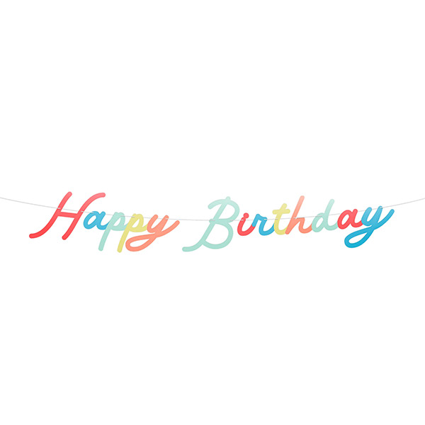 23[޸޸]Bright Happy Birthday Garland Set-ME266971