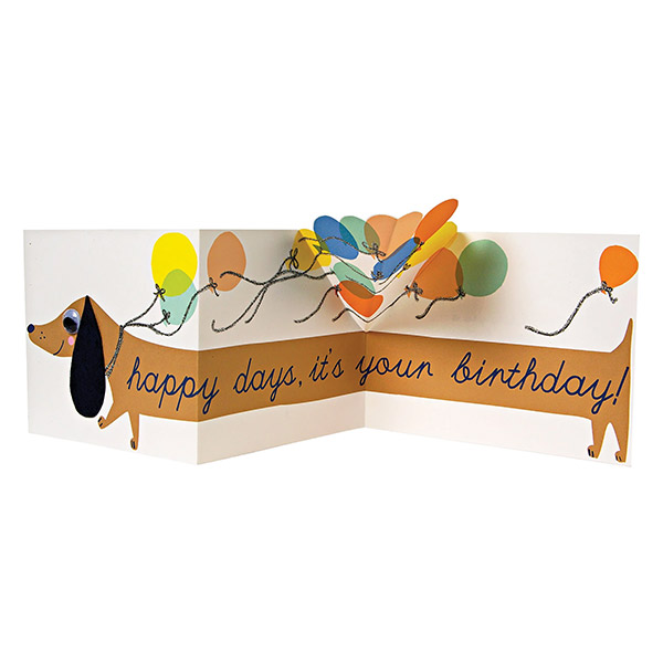 23[޸޸]Sausage Dog Concertina Card-ME123652