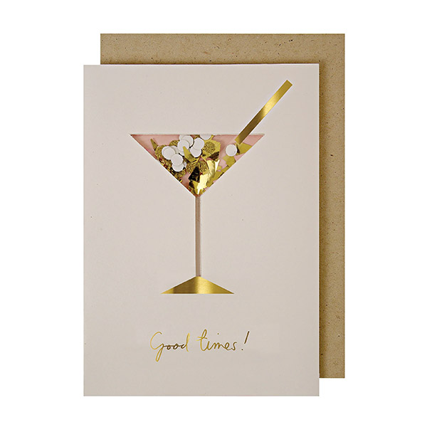 23[޸޸]Cocktail Confetti Shaker Card-ME132625