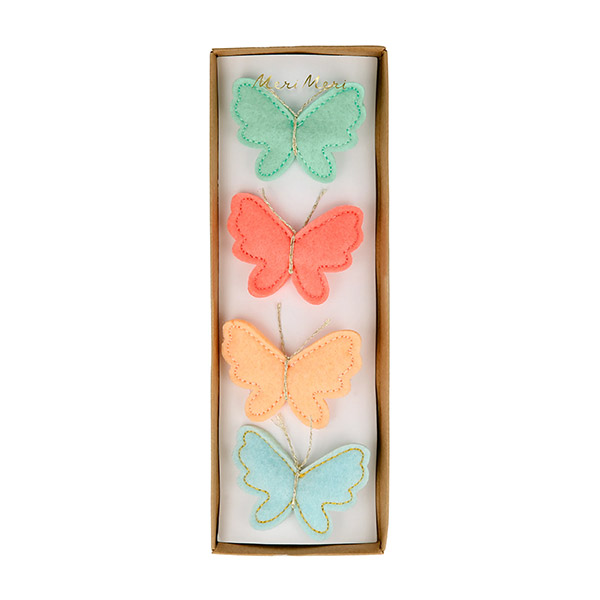 [޸޸]Felt Butterfly Hair Clips_Ŭ-ME218116