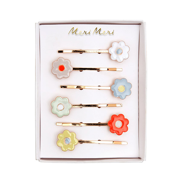 23[޸޸]Daisy Enamel Hair Slides-ME185023