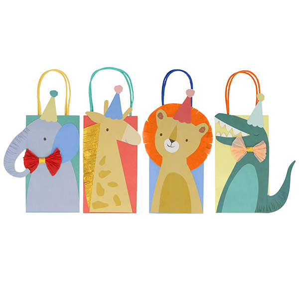 23[޸޸]Animal Parade Party Bags (x 8)-ME267349
