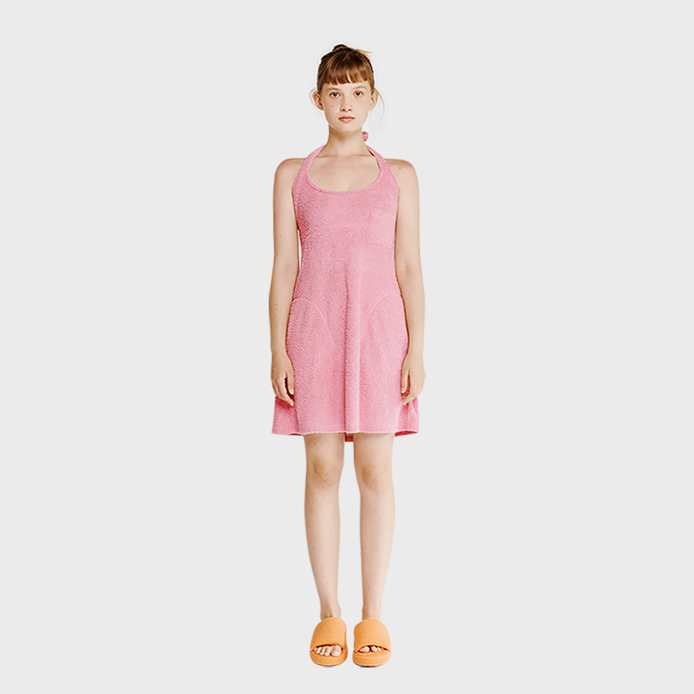 [필리플레이스]테리 드레스 Terry Dress Pink