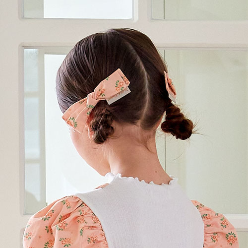 [노엘드엠마]Blossom Tutu hairclips (2EA) 블라썸튜튜 헤어클립-2개 세트 상품