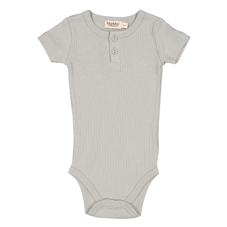 [ϰ]Body SS, Bodysuit - Chalk