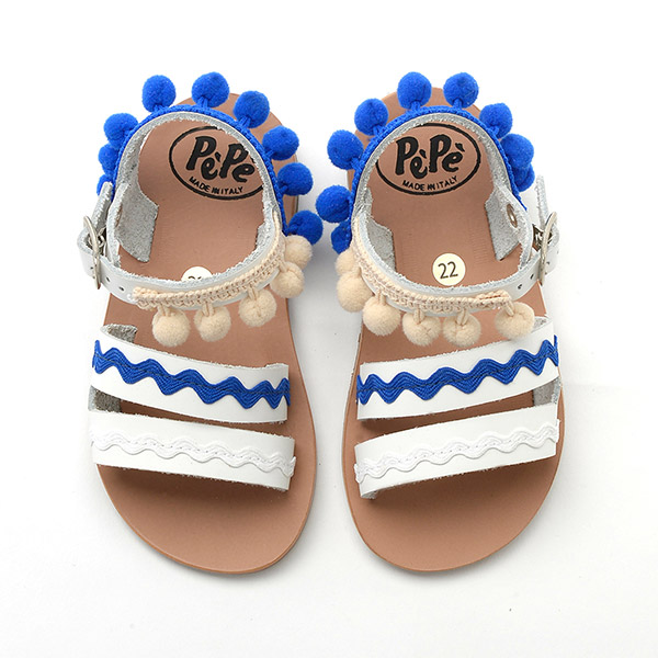 [佴]VEGETALE BIANCO/BLUETTE_-PE23KSSHE1337BIB