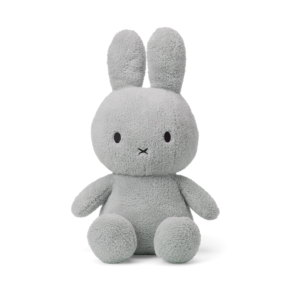 0531԰ []Miffy Sitting Terry Light Grey - 33 cm