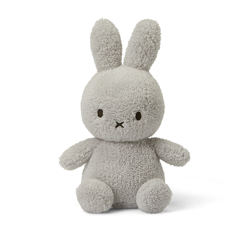 0531԰ []Miffy Sitting Terry Light Grey - 23 cm