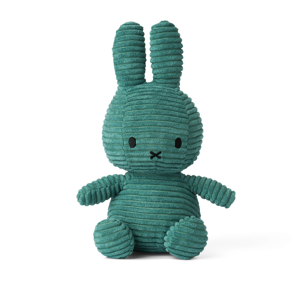 0531԰ []Miffy Sitting Corduroy Green - 23 cm