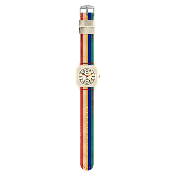 [미니쿄모]Multicolor Stripes watch-MK00KNWATMK37GYR
