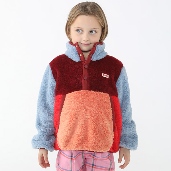 30 [Ÿ̴ư]COLOR BLOCK POLAR SHERPA -TC23KA228RMB