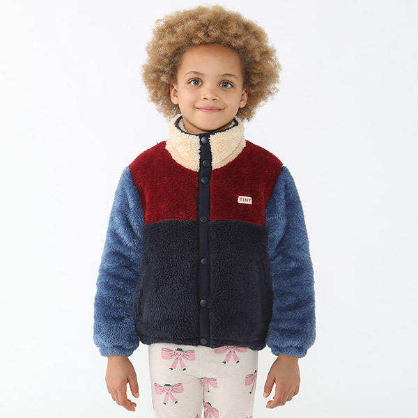 20 [Ÿ̴ư]COLOR BLOCK POLAR SHERPA -TC23KAJAC229NDR