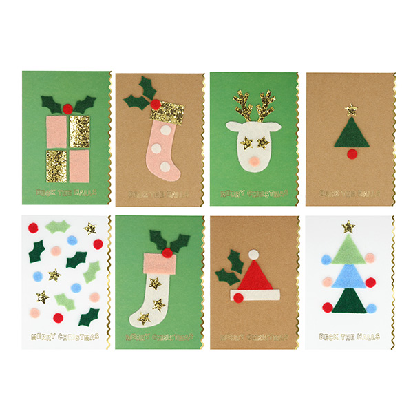 [޸޸]Christmas Felt Card Kit-ME269158