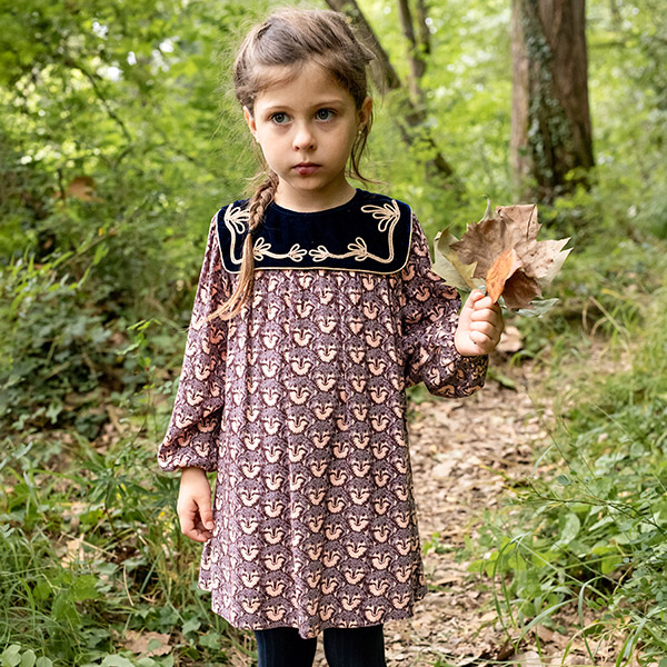 [ٻ]ROBE 巹-Fox print-BH23KADRE0004FRP