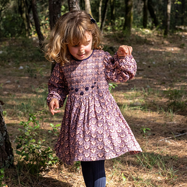 [ٻ]ROBE 巹-Fox print-BH23KADRE0006FRP