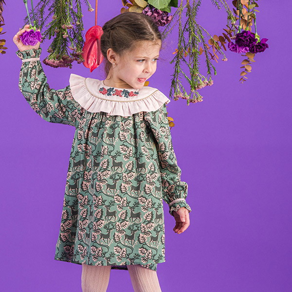 [ٻ]ROBE 巹-Deer print-BH23KADRE0007DPR