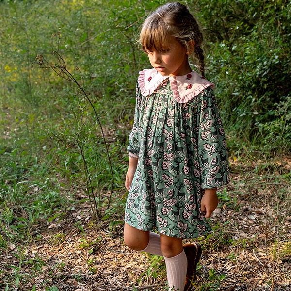[ٻ]ROBE 巹-Deer print-BH23KADRE0009DPR