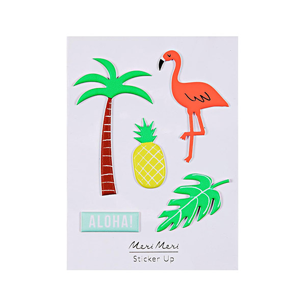 [޸޸]Tropical Puffy Stickers-ME610076
