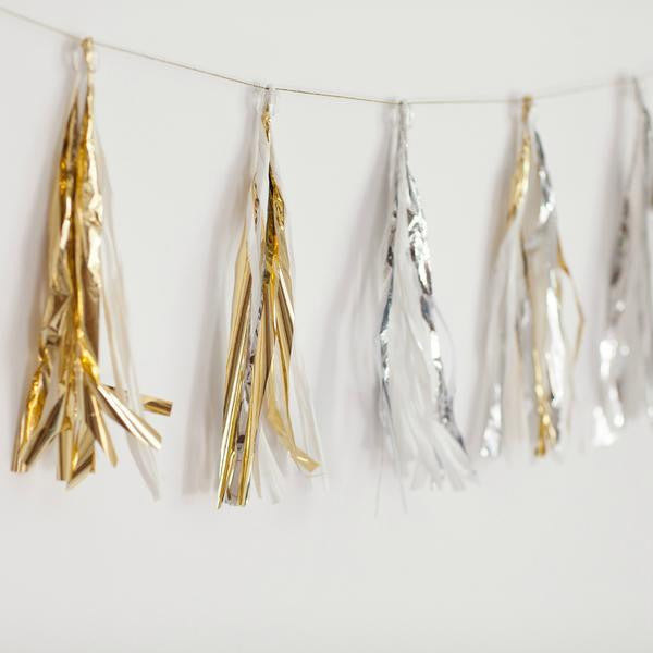 [޸޸]Silver and gold fringe-ME451717